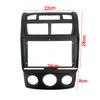 Scratch Resistant Car Radio Faceplate Frame 9 Inch for Kia For Sportage 2005 2010 for Improved Aesthetic Appeal