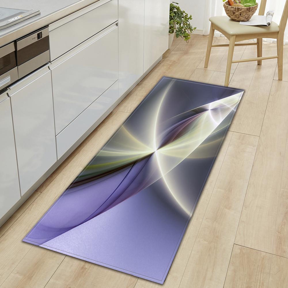 Kitchen Mat Entry Door Mat Living Room Bedroom Floor Carpet Corridor Bathroom Door Non-slip Floor Mat