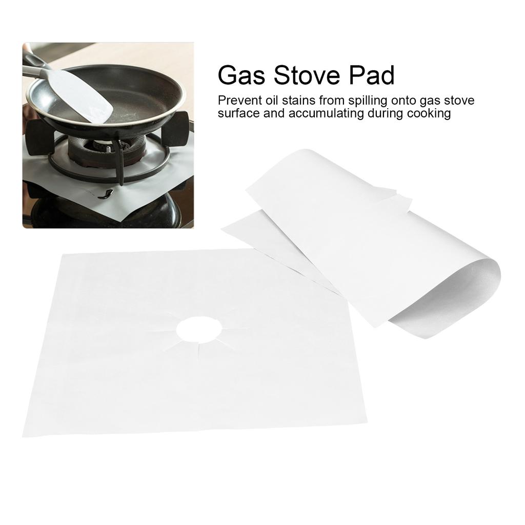 Gas Stove Pad Stovetop Protector Reusable Gas Cooker Cleaning Mat Cookware Accessory