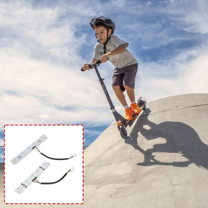Electric Scooter Replacement Front Light Board Universal 5/6Pin Scooter Front Light Panel Easy Installation