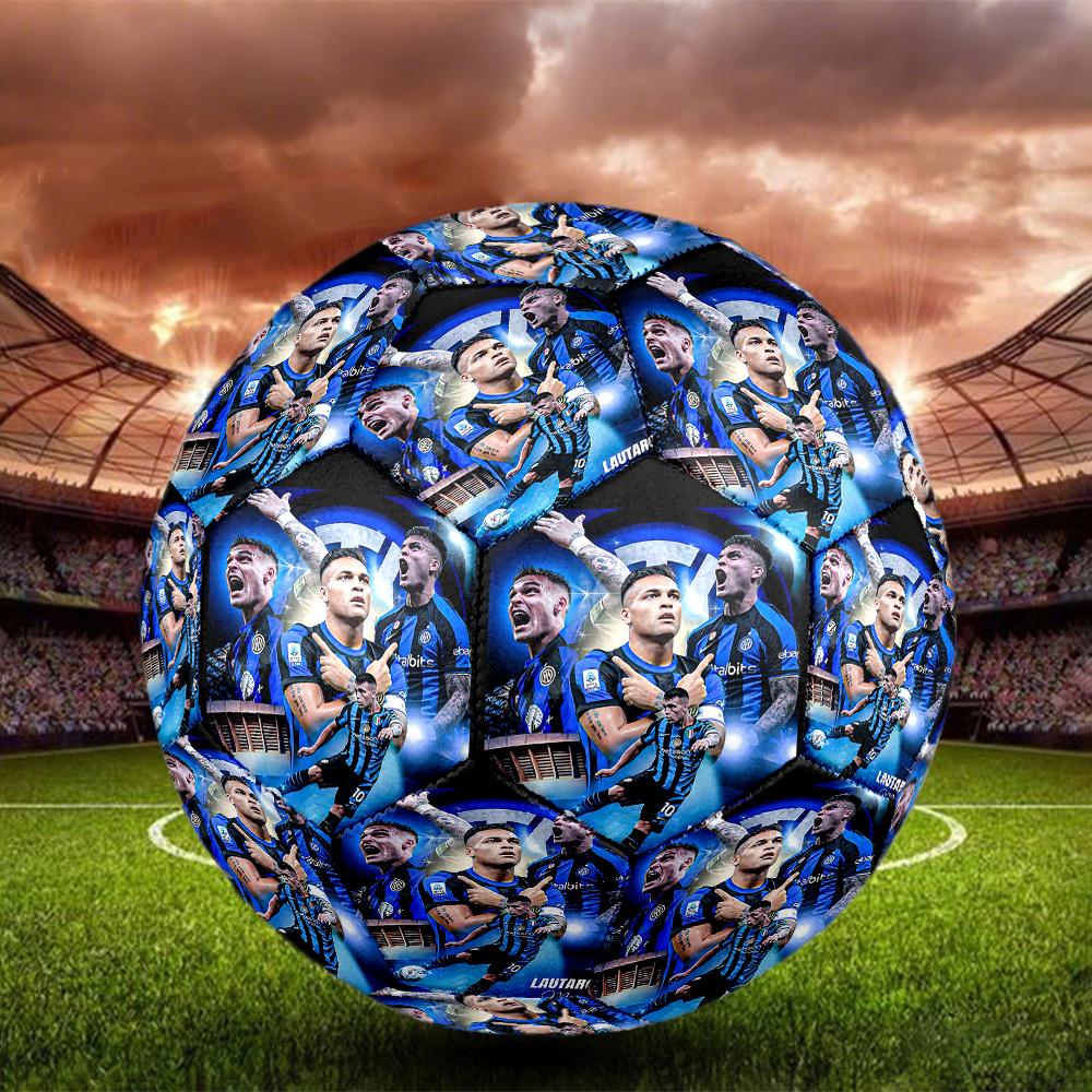 Inter Milan Stars Size 5 PU Material Seamless Wear Resistant Match Training Football Futbol Voetbal Bola 0706a1 Size 5