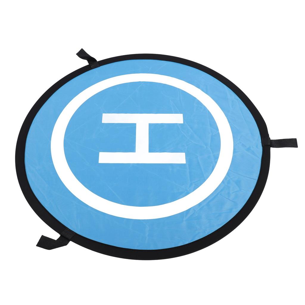 75cm Diameter Double Sided RC Drones Landing Pad Nylon Orange Blue Foldable Universal Aircraft