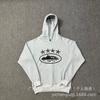 Corteiz Classic Ship Print Fleece Hoodie Casual Streetwear Men Women