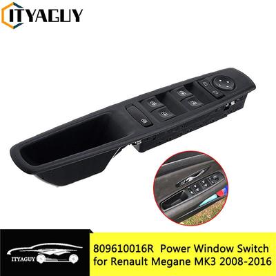 Hochwertiger elektrischer Fensterheberschalter für Renault Megane MK3 2008-2016 809610016R 80961-0016R 80961 0016R