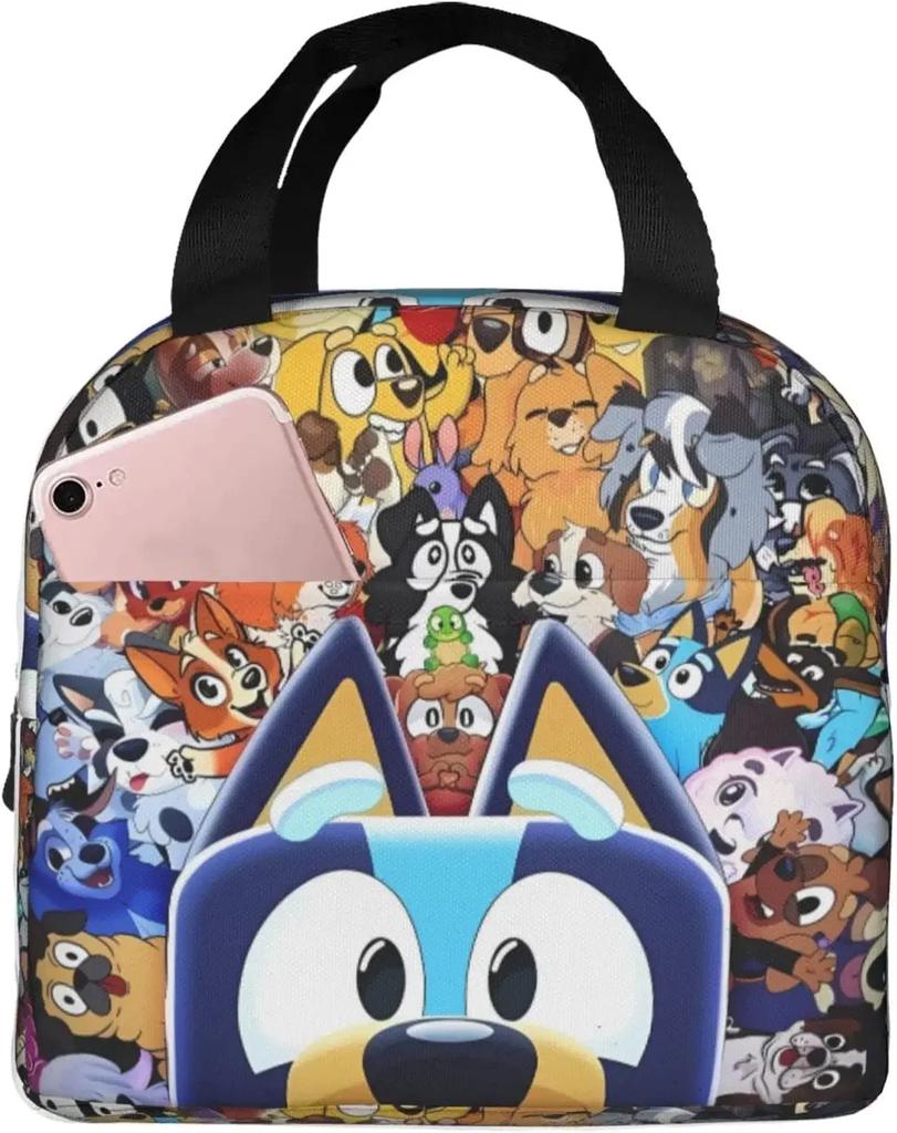 Lunch Bag Cartoon Portable Thickened Hot and Cold Rice Bag Lunch Box Handbag