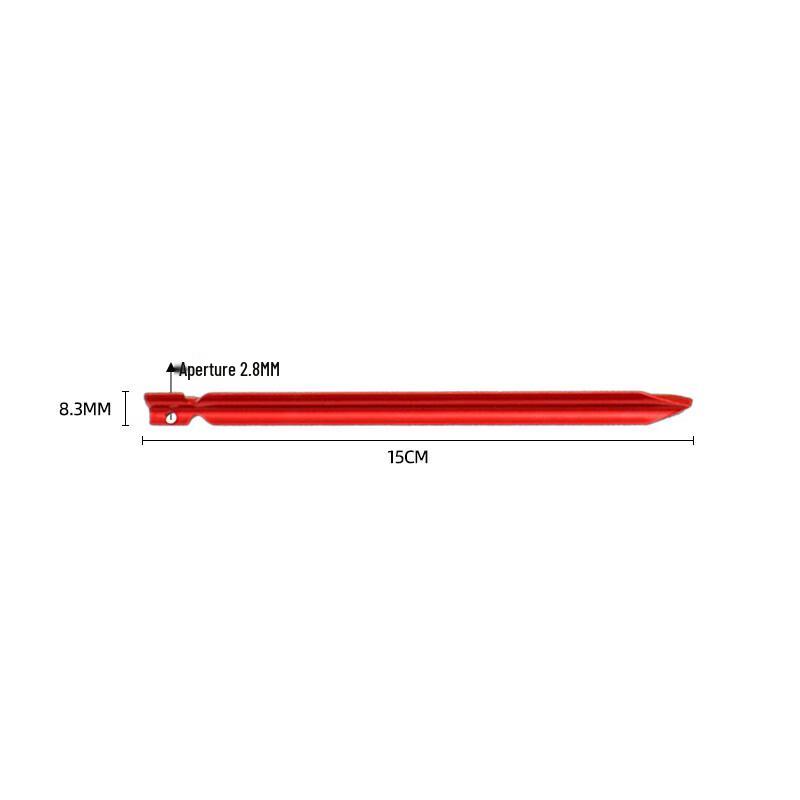 OEING Aluminum Alloy Spiral Tent Stakes Standard