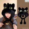 Winter Knit Trapper Hat Fleece Lined Thickened Earflap Beanie Windproof Warm Cold Weather Cap