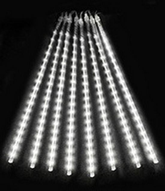 Waterproof Solar Meteor Shower String Lights for Outdoor Festival & Tree Decoration