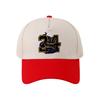 Color Matching Hardtop Five-piece Baseball Cap Women's Team Number Black Mamba Breathable Cap Outdoor Sun Hat