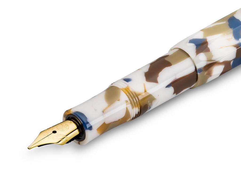 Kaweco EF Extra Fine Fountain Art Sport Officially Imported Pen, Terrazzo, 11000200,
