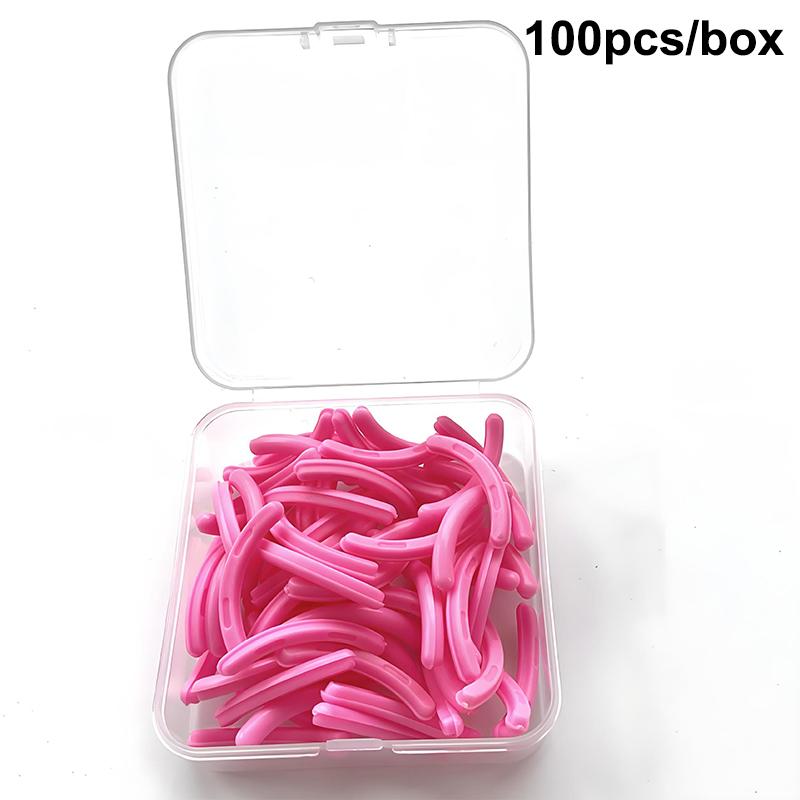 Eyelash Curler Refills Hypoallergenic Soft Rubber Pad For Universal Eyelash Curler With Storage Box Salon-Grade Anti-Slip Design
