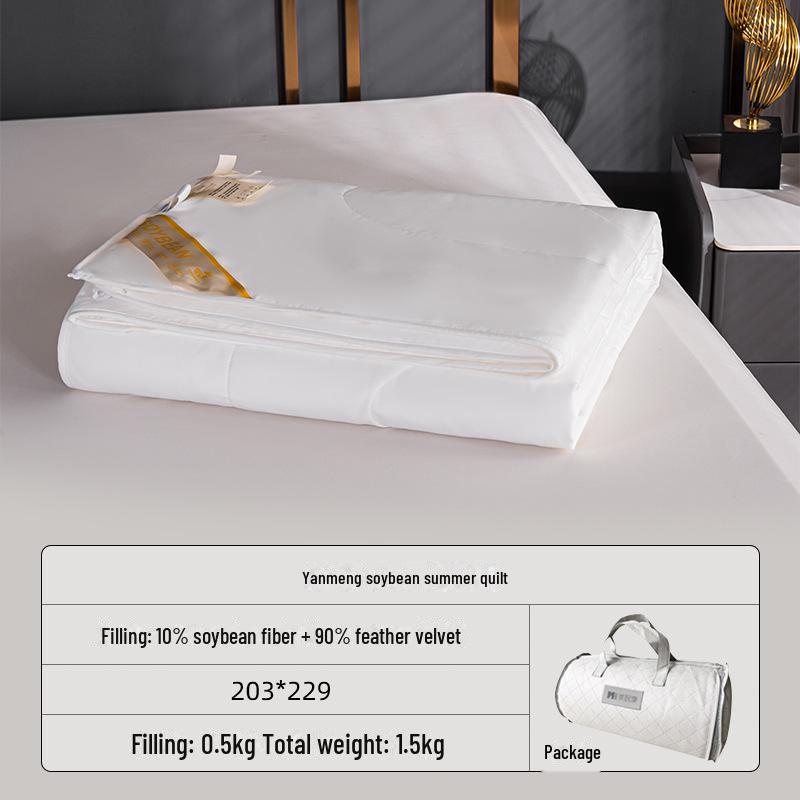 

Двойное одеяло из зимнего соевого волокна Meimian Kangduo - толстое, теплое, всесезонное одеяло Large (203x229cm)