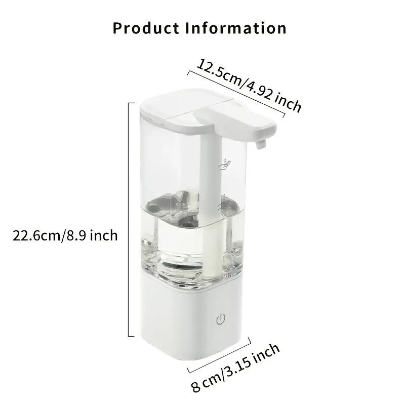 550ML Touchless Liquid Automatic Smart Sense Soap Dispenser Type-C Rechargeable/Battery Electric Hand Sanitizer Washing Machine