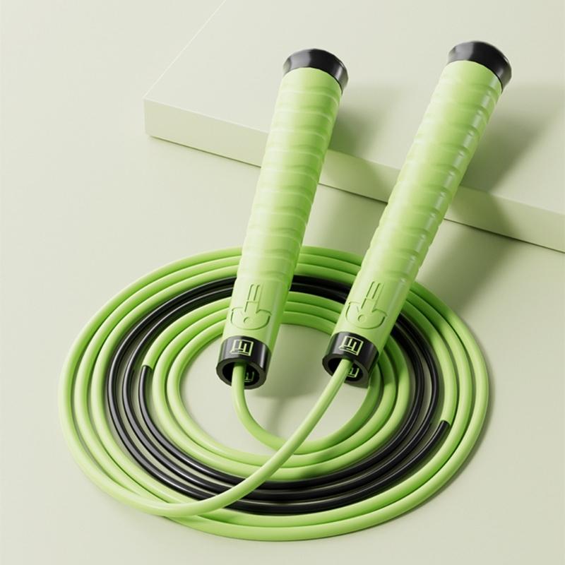 Speed Jump Rope with Rubber Handle for Workout School Home Sports, Childrens Jump Rope Skipping Rope with Nonslip Handle