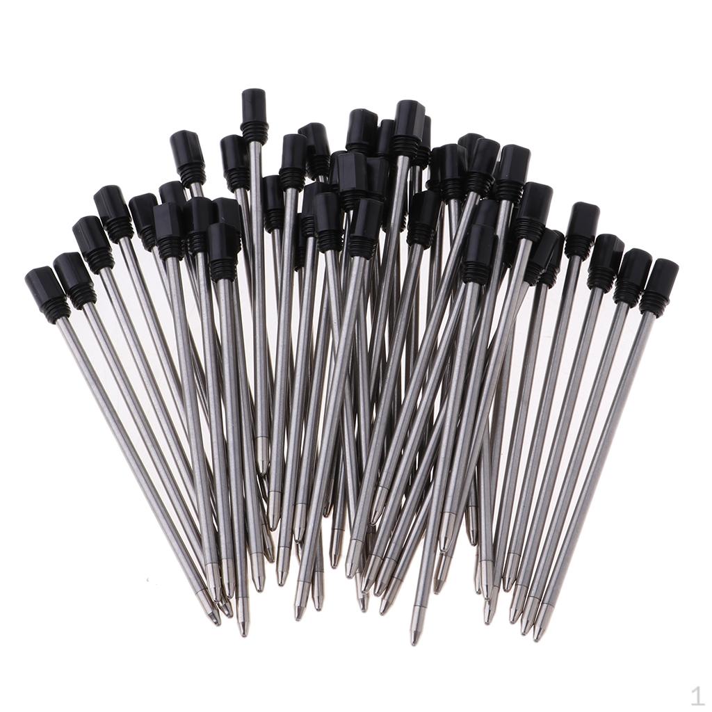 50 Ballpoint Pen Refill, 1 Pen,