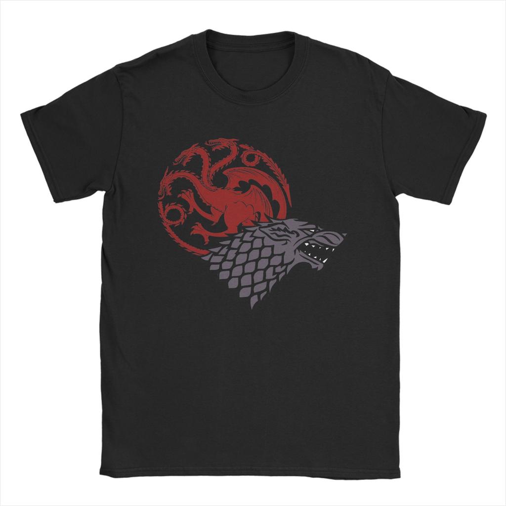 Strong Game Of Thrones House Targaryen Sigil Tshirts 100 Cotton Tees Crew Neck Short Sleeve T Shirt New Arrival Clothing