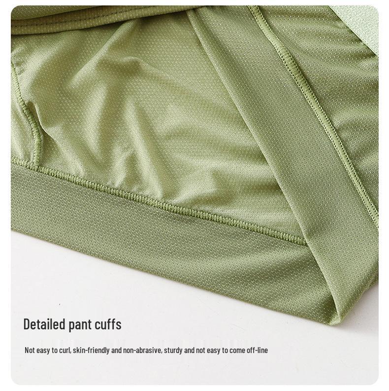 Men's Sexy Low-Waist Breathable Ice Silk Mesh Underwear