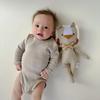 Baby Giraffe Plush Pillow: Infant Soothing Toy and Doll with Soft Cotton