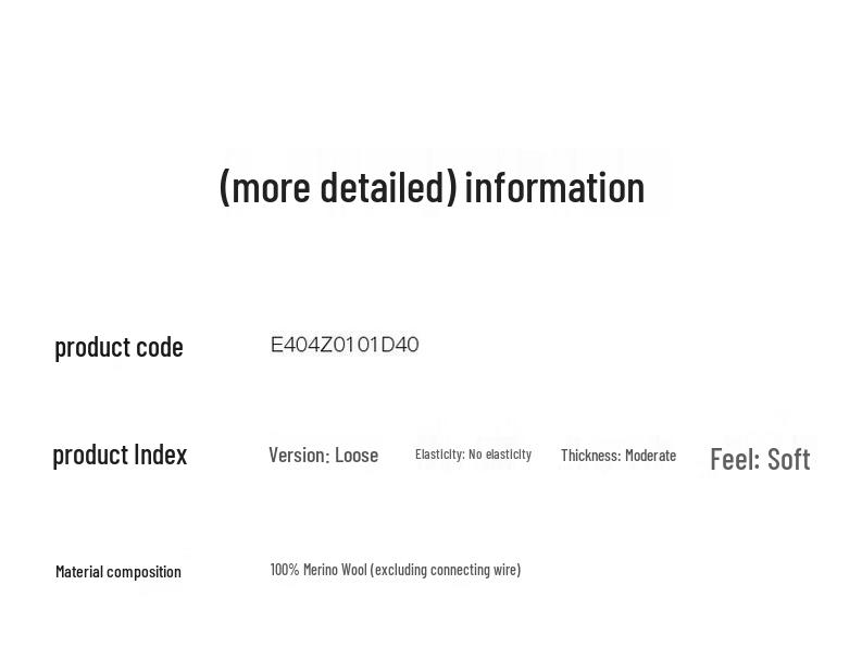 Sancai Women's Winter Robe Double-Sided Wool Coat