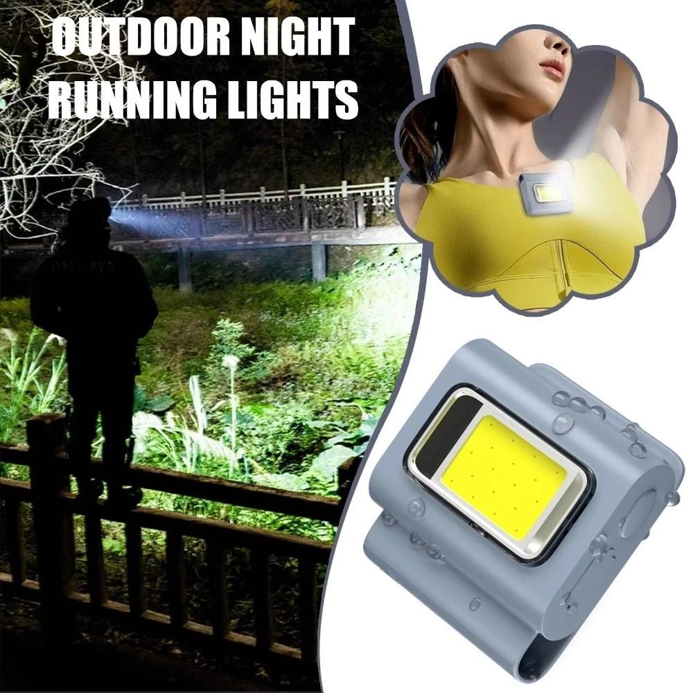 Waterproof Run Light Silicone Magnetic Emergency Light Portable Walking Lamp  Outdoor