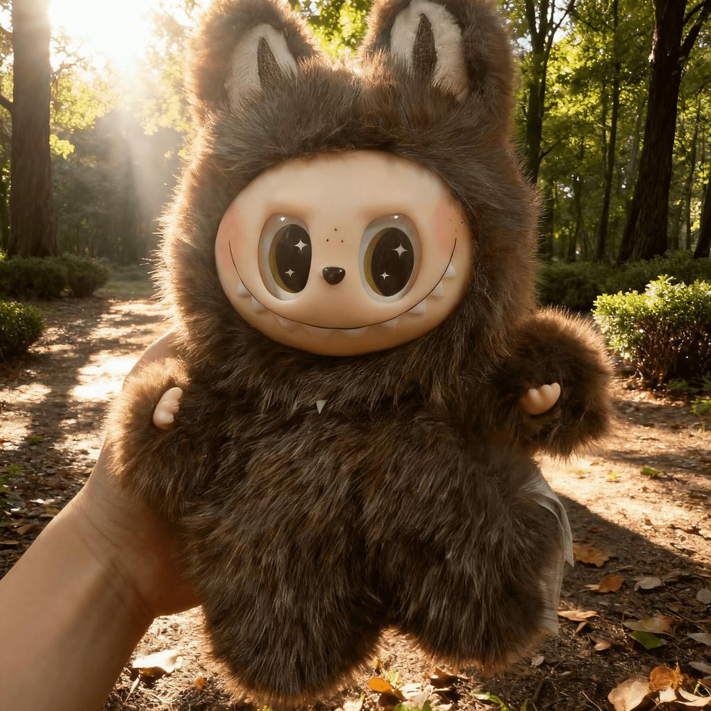 Yeti Labu Doll Pendant, Elk Fourth Generation and Fifth Generation Labu Cloth Plush Doll Blind Box Pendant