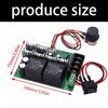 40A 2000W Motor Driver Controller Module With Linear Potentiometer Speed Regulation 10-50V Forward Reverse Function