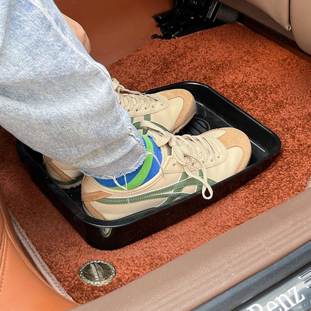Practical Storage Box for Shoes and Car Interior Items Thickened Plastic Container for Families and Vehicle Owners