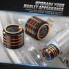 For Harley Sportster 883 Super Low XL883L 2008-2022 Front Axle Nut Covers Caps Sportster 1200 Custom XL1200C Iron 883 XL883N