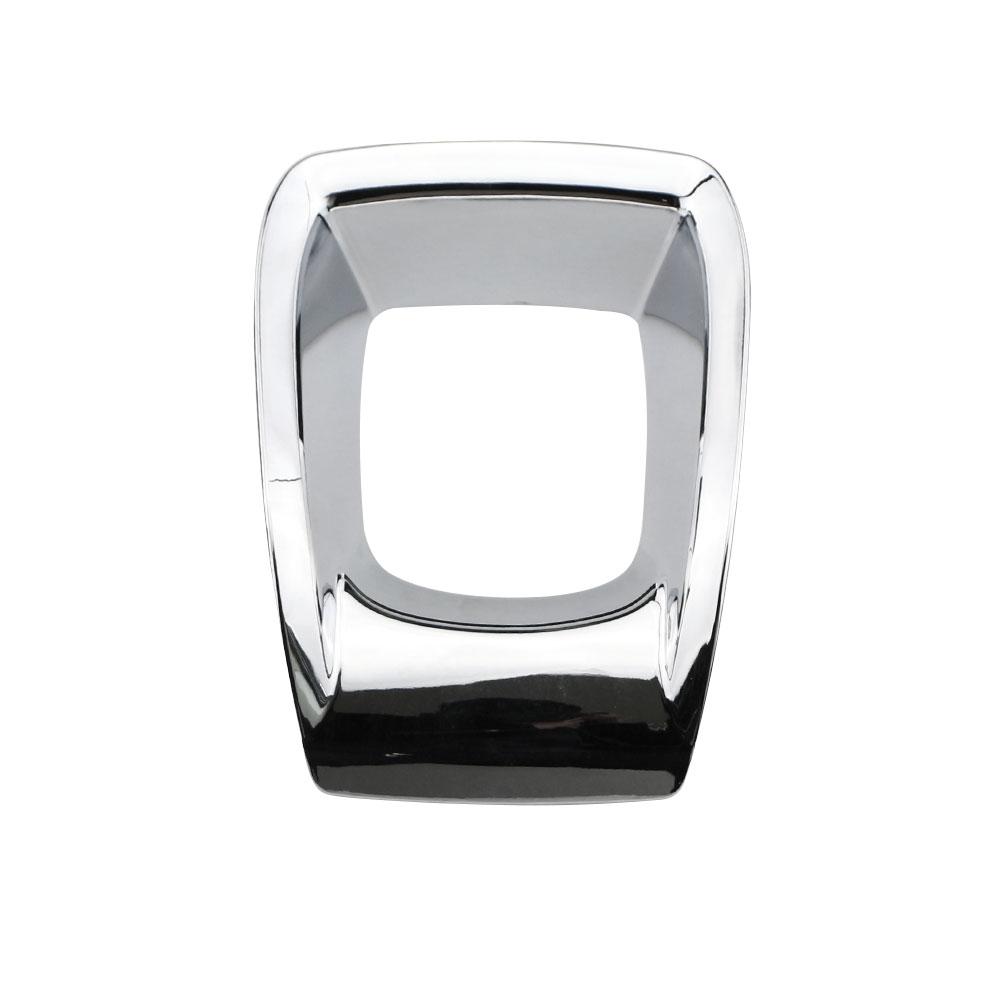 For Peugeot 2008 2014 2015 2016 2017 AT Car Gear Panel Trim ABS Chrome Car Gear Shift Knob Panel Cover Sticker Accessories
