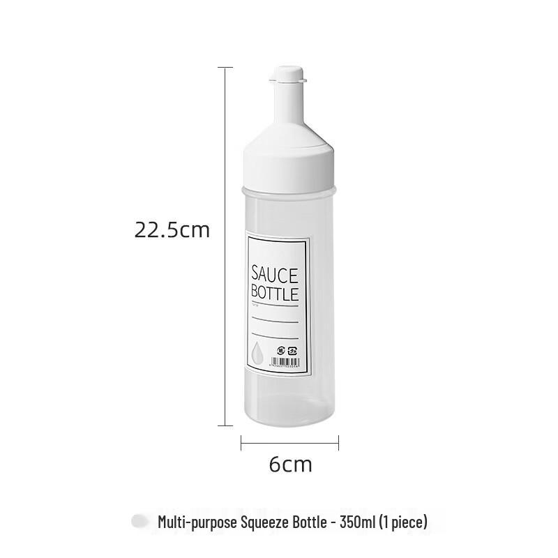 ZISIZ Kitchen Squeeze Bottle Set for Sauces & Dressings