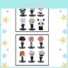 Authentic 6-piece Jujutsu Kaisen Pvc Figurine Set Toge Gojo Satoru Gojo Megumi Fushiguro Nobara Kugisaki Kechizu And Kokichi Muta 8cm Height