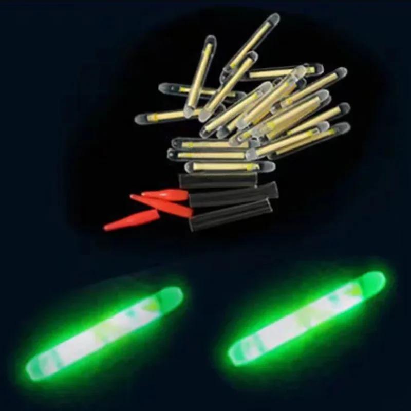100 Pieces Fireflies Fluorescent Lightstick Light Fishing Float Rod Lights Dark Glow Stick Useful Fishing Fluorescent Lightstick