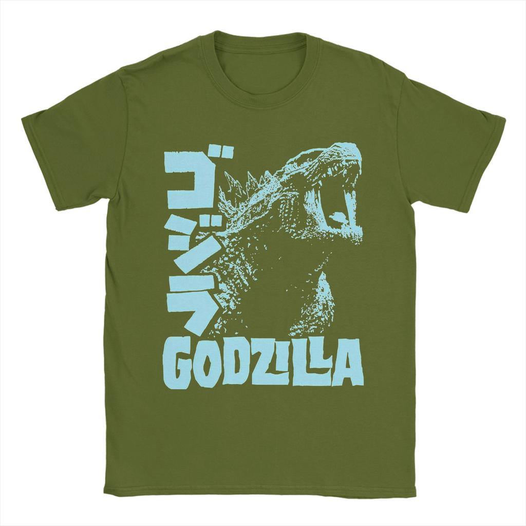 Godzillaed T-Shirt for Vintage 100% Cotton Tees Crew Neck Short Sleeve T Shirts Gift Idea Clothing Unisex