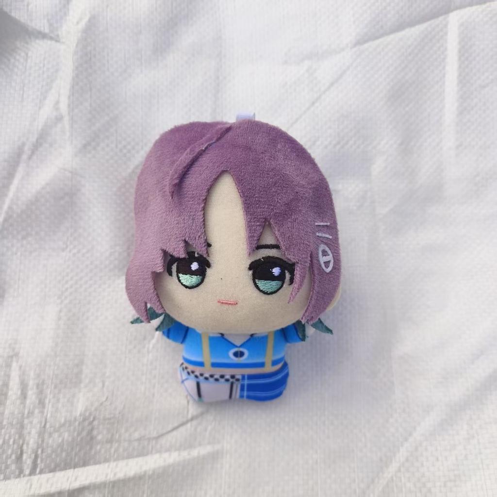 10cm School Idol Master Plush Cartoon Anime Plushie Ume Hanami Hiro Shinosawa Stuffed Figure Model Room Decor Toys Doll Kid Gift