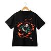 Demon Slayer T-Shirt – Tanjiro Kamado Fire Sword Attack Anime Streetwear Tee