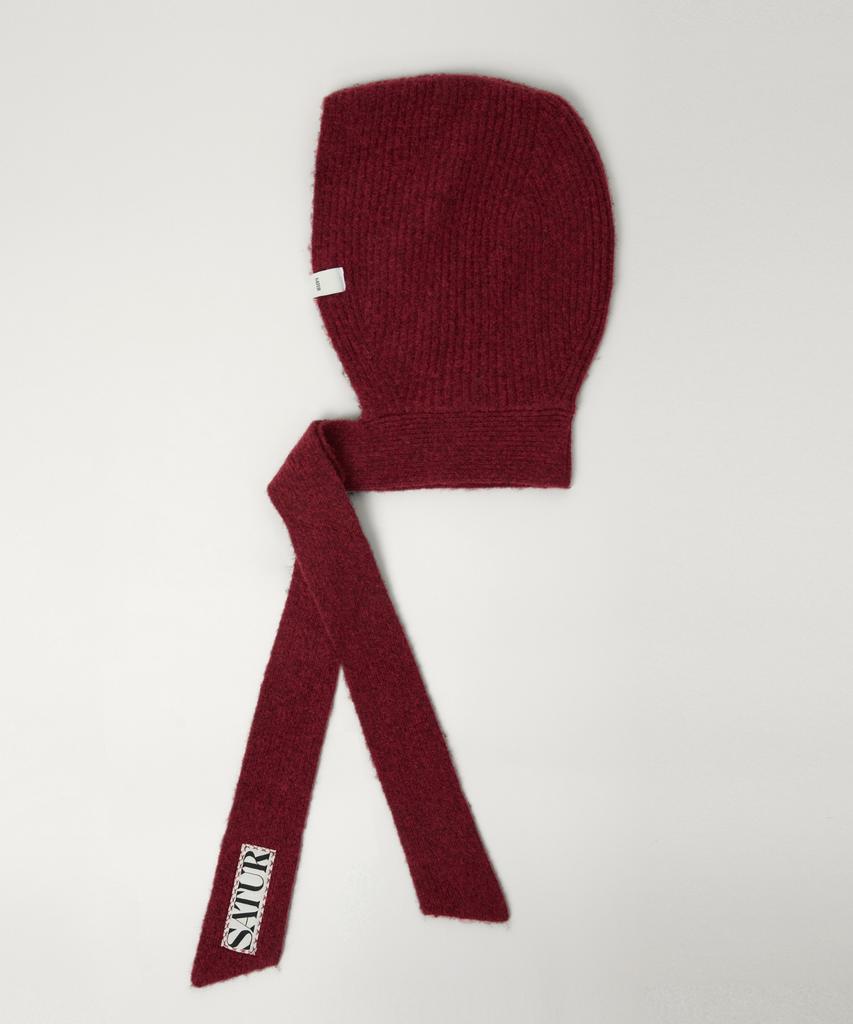 Seteo (W) Knit Balaclava Burgundy