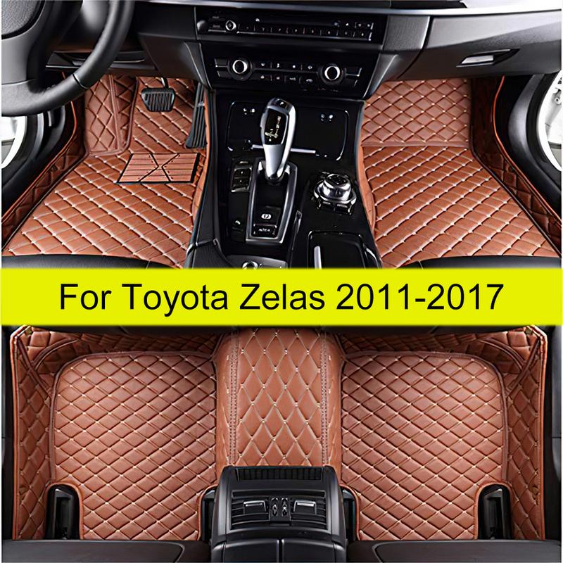 Car Floor Mats For Toyota Zelas 2011 2012 2013 2014 2015 2016 2017 Carpet Cover Interior Accessories