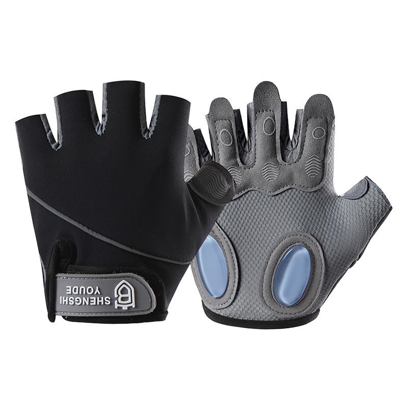 Half Finger Sports Fitness Gloves for Women Anti cocooning Yoga Barbell Equipment Non Slip Wear Resistant Breathable Outdoor Cycling Gloves