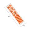 Car Styling Window Switch Luminous Stickers Night Glowing Button Fluorescent Decals for Toyota Camry Mitsubishi Benz Hyundai Kia