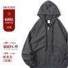 Grams Heavy Soft Silver Fox Fleece Hooded Metal Zipper Sweater Fleece Warm Cardigan Jacket Women's Brand