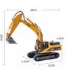 Huina 1:50 Diecasts Backhoe Loader Dump Truck Diggger Toy Vehicles Bulldozer Model Excavator Toys Collectables Christmas Gifts