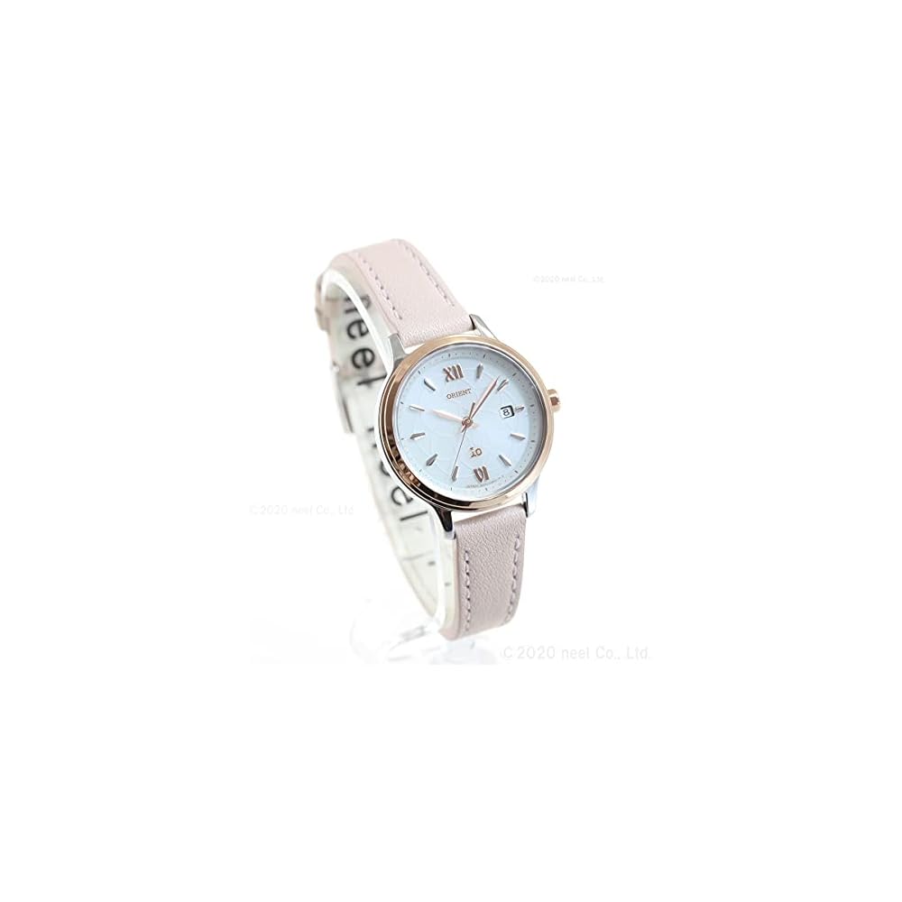 Orologio Solare Orient iO SOLAR, Made in Japan, con Garanzia del Produttore, RN-WG0416S, Da Donna, Bianco