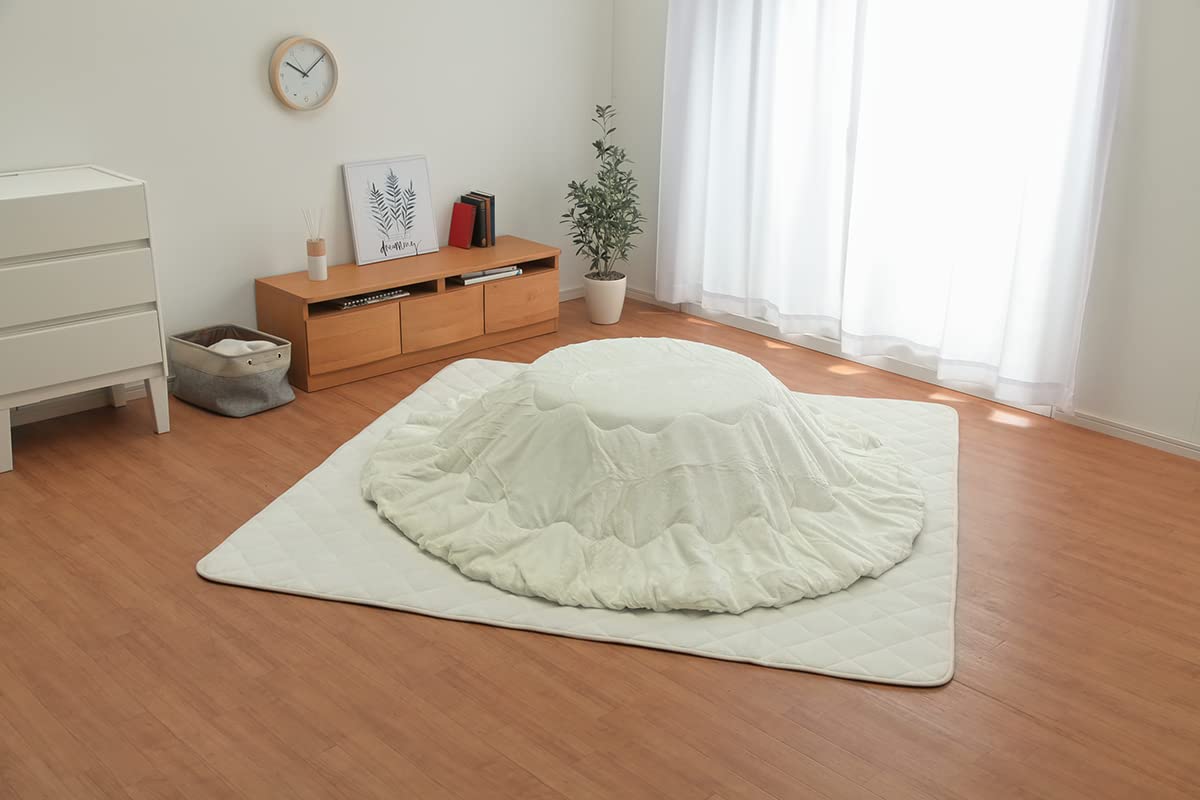 

Ikehiko Kotatsu Single item Franc IT Antibacterial and Approximately 205cm round Futon, Round, Round, Plain, Flannel, Reversible, ``17 Deodorizing
