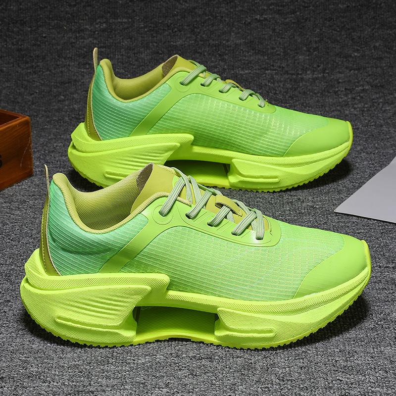 Autumn Silver Mesh Breathable Sports Shoes Women's Shock Absorption Running Shoes Men's 7 Flying Carbon Plate Red Rabbit Burning 3 Price