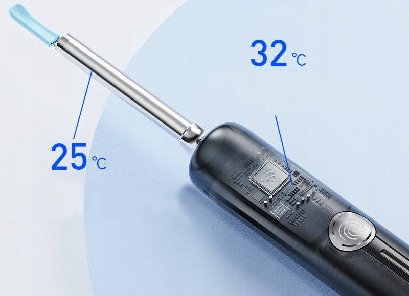 Smart Otoscope Ear Cleaner Camera Wax Removal WIFI Android IOS 5MP