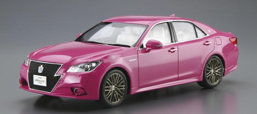 Aoshima Bunka Kyozai The Model Car Series Toyota Crown Athlete G Plastic Model 1/24 No.42 GRS214/AWS210 '15