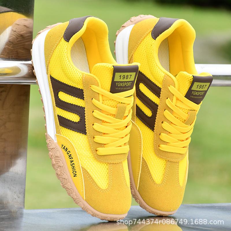 Breathable mesh shoes spring and autumn Forrest Gump shoes sports and leisure shoes lightweight running shoes dad