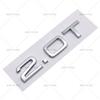 Suitable for B A3A4A5A6A7Q3Q5Q7 logo, displacement label, 2.0T, 1.8T, 3.0T logo car sticker emblem