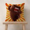 Cute DomoKun Classic Movie Pillow Cushion Cover Pillowcase Living Room Sofa Home Decor Customized