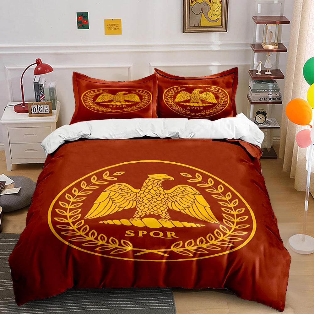 Golden eagle, SPQR, laurel. Bedding sets Duvet cover sets Duvet covers Pillowcases(1* Duvet Cover 2* Pillowcases without duvet insert)